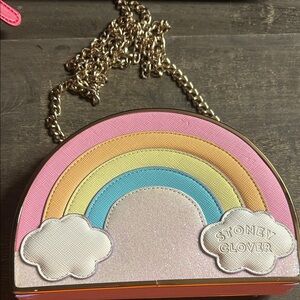 Stoney Clover x Target Rainbow Cross Body Bag Hard Body Clasp Clutch